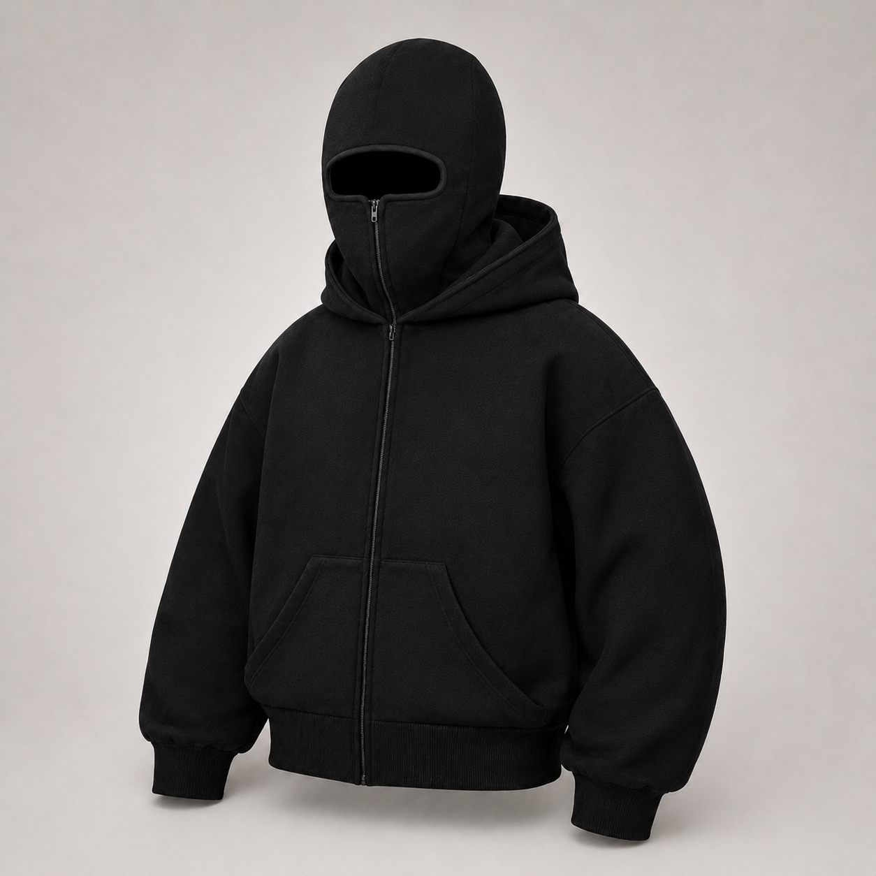 Hoodie Motero con Pasamontañas